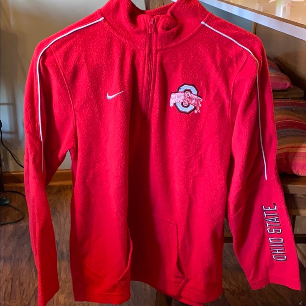 The Ohio State University Nike Fleece 1/4 zip